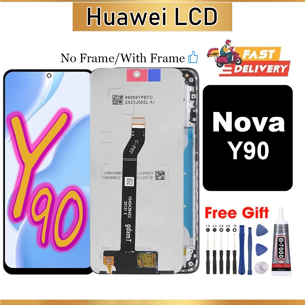 Honor Nova Y90 Çıtalı Ekran Dokunmatik Silver Orijinal
