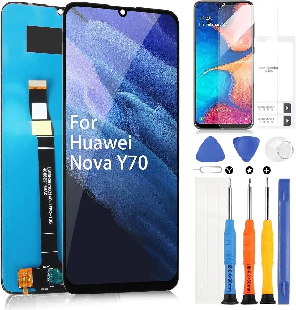 Honor Y70 Plus Ekran Dokunmatik Orijinal Çıtasız Ürün (Çerçevesiz)