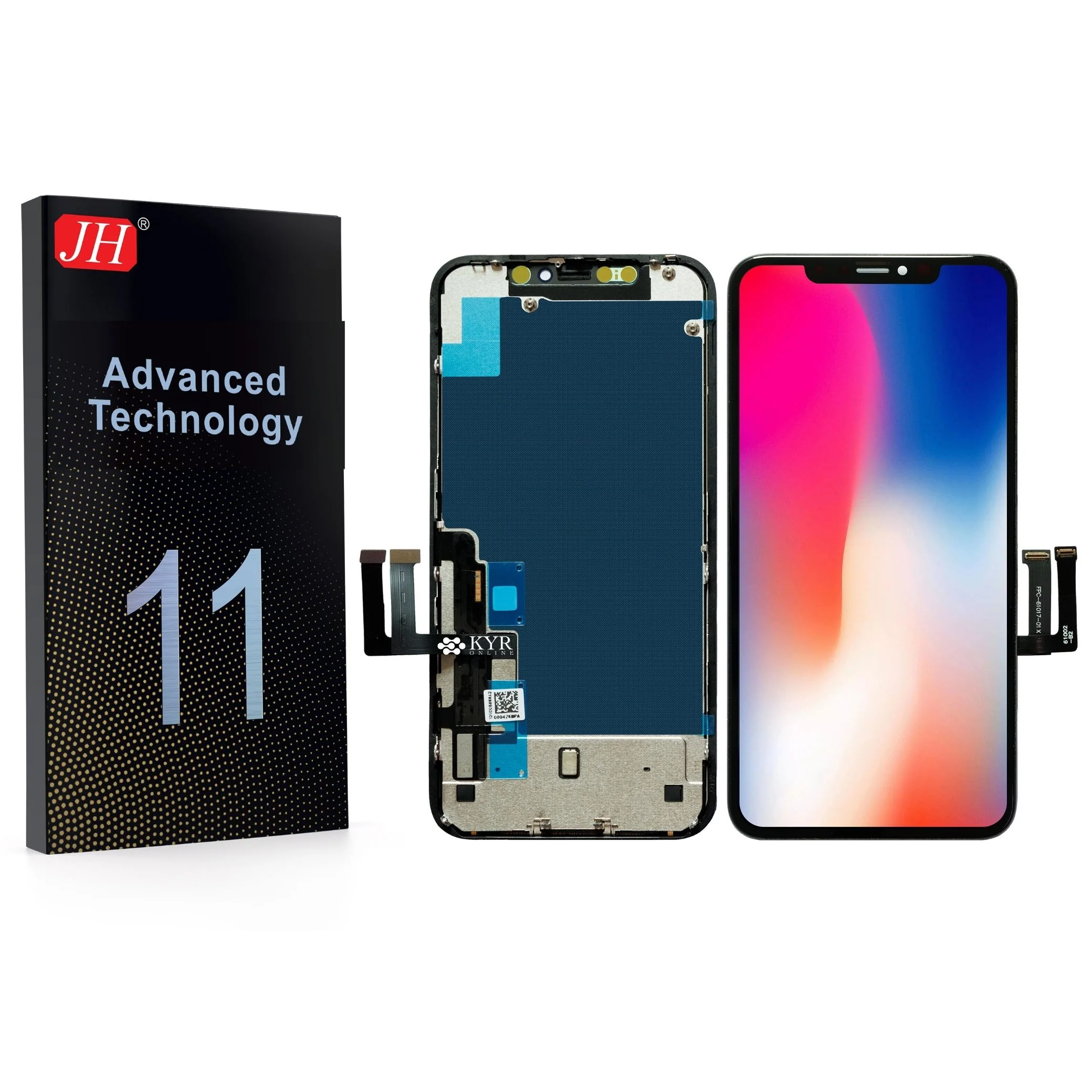 İphone 11 Ekran Dokunmatik A Plus Kalite Ürün Parlaklık 400+ Nit Standart Yan Sanayi