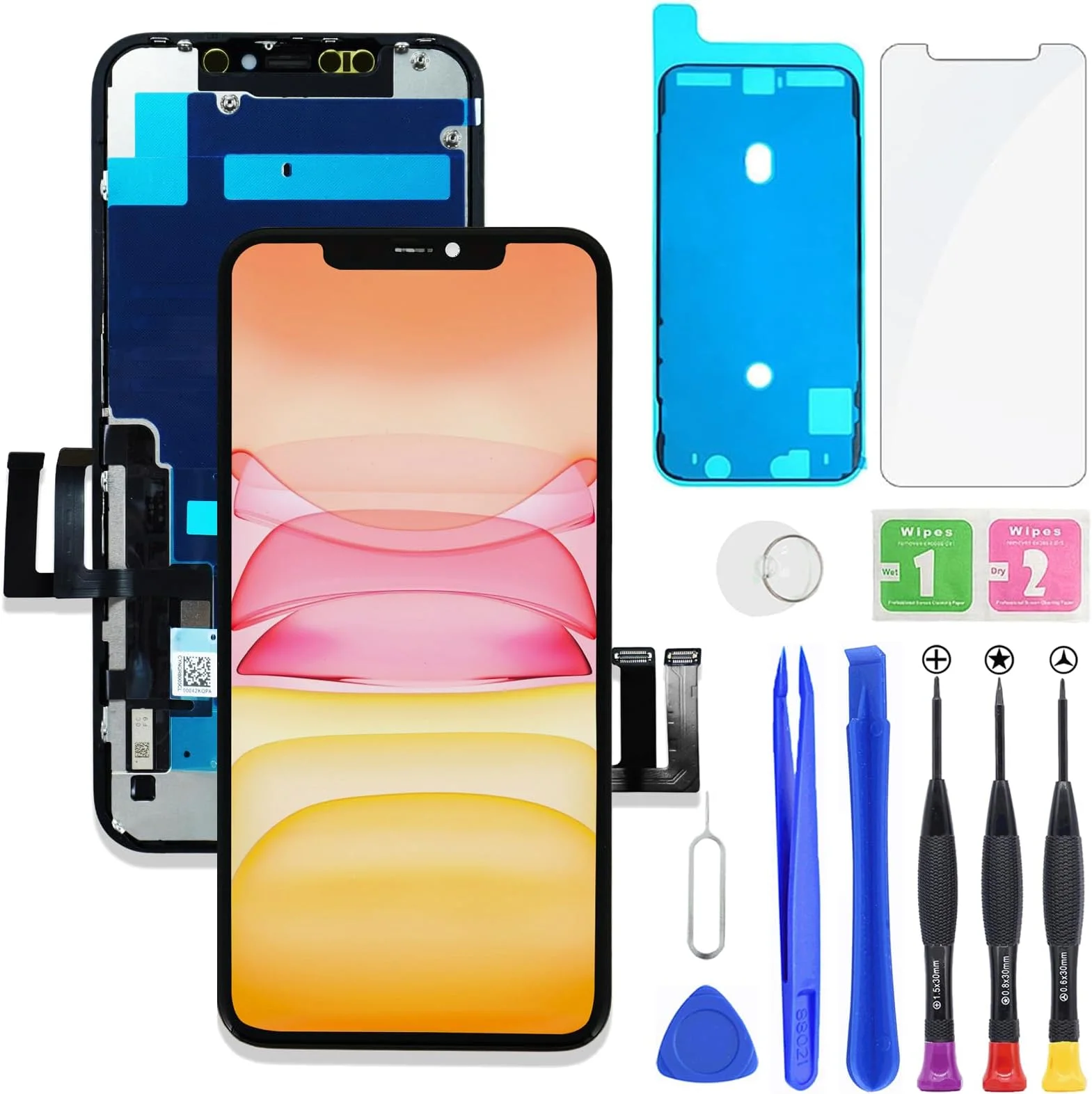 İphone 11 Ekran Dokunmatik FHD Parlaklık 900+ Nit Premium Kalite