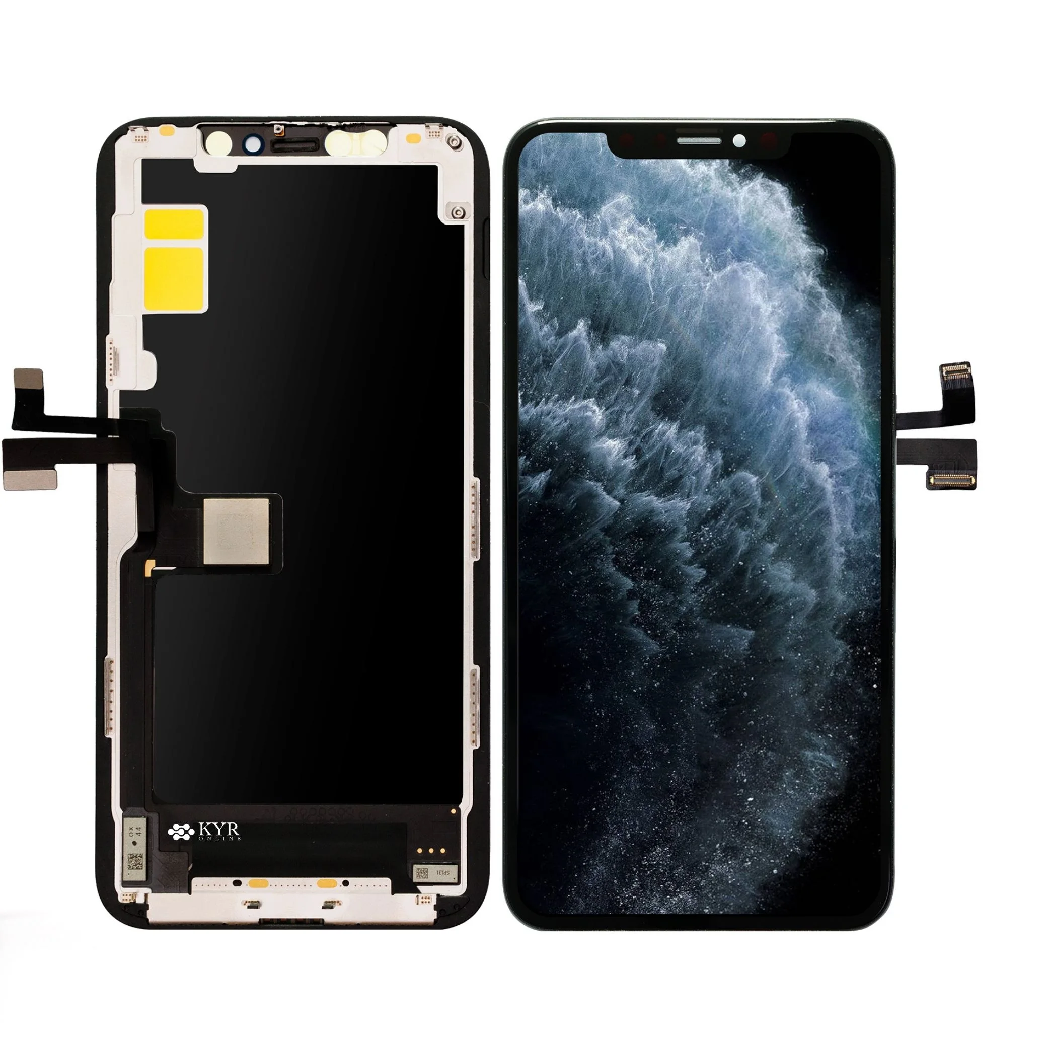 İphone 11 Pro Ekran Dokunmatik A Plus Kalite Ürün Parlaklık 400+ Nit Standart Yan Sanayi