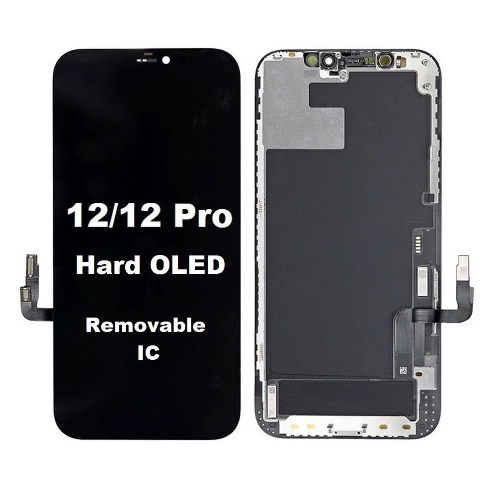 İphone 12/12 Pro Ekran Dokunmatik DİAGNOS HARD OLED Parlaklık 600+ Nit Yüksek Kalite Yan Sanayi