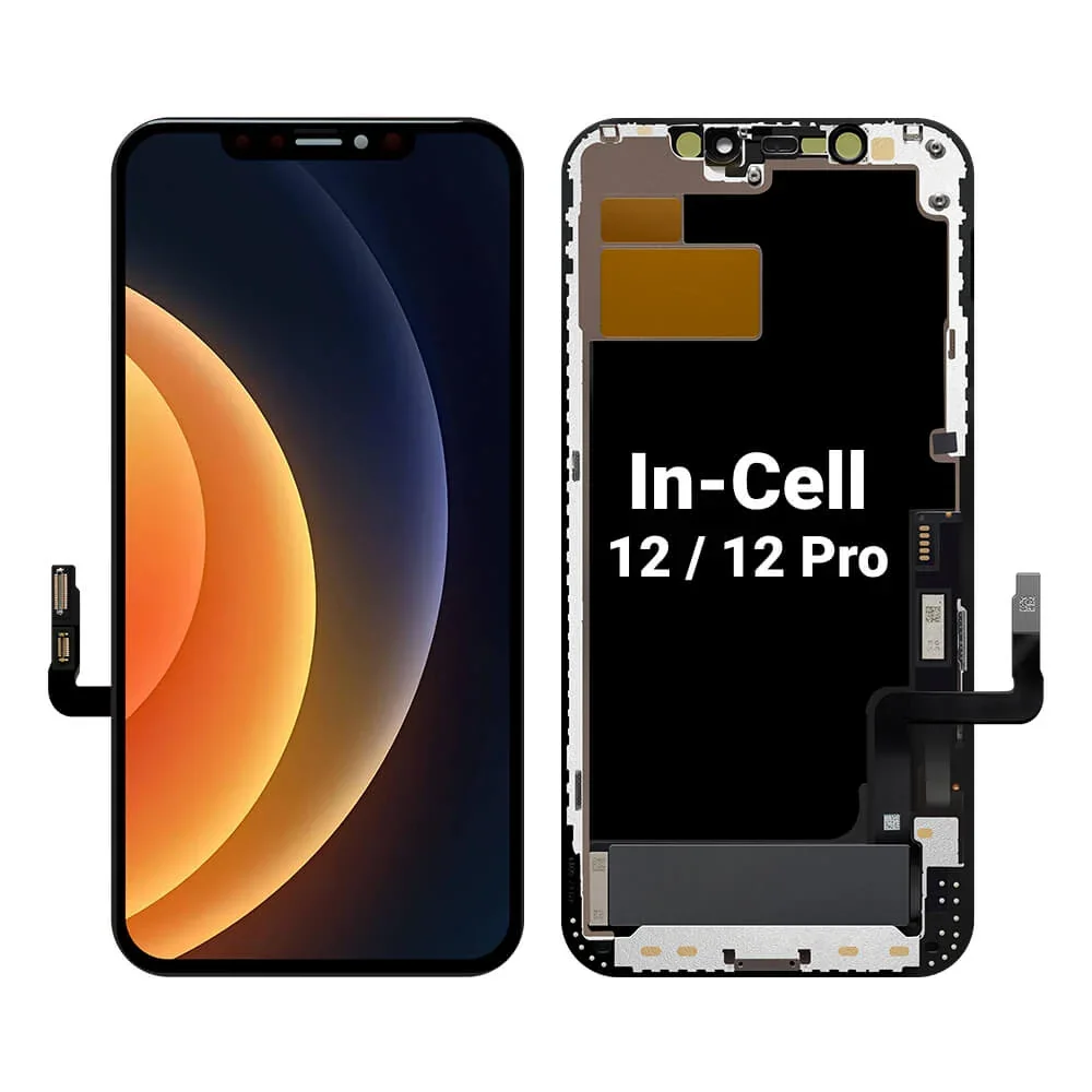 İphone 12/12 Pro Ekran Dokunmatik FHD Parlaklık 900+ Nit Premium Kalite