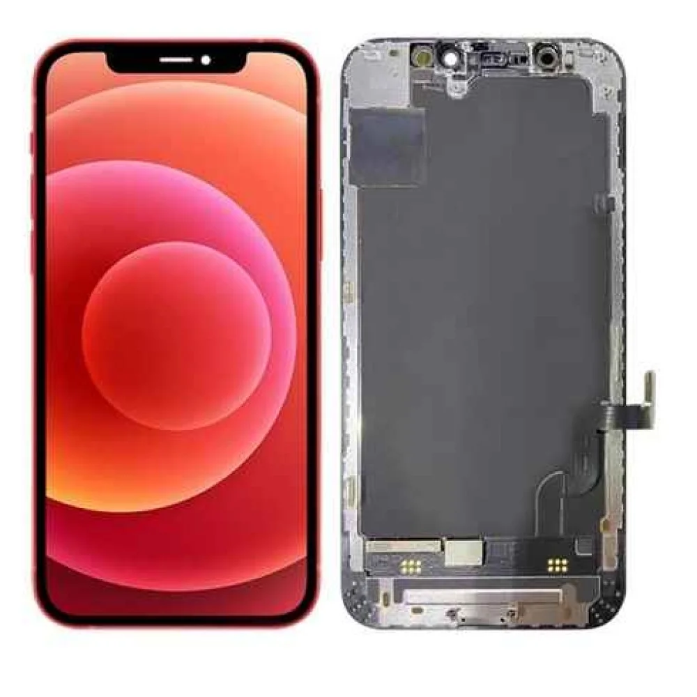 İphone 12 Mini Ekran Dokunmatik A Plus Kalite Ürün Parlaklık 500+ Nit Yüksek Kalite Yan Sanayi