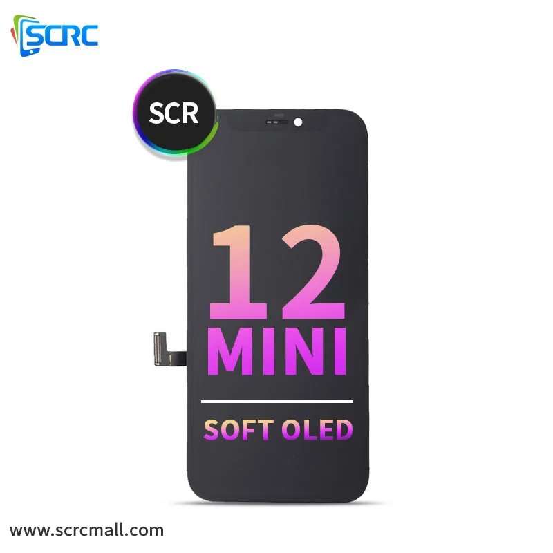 İphone 12 Mini Ekran Dokunmatik SOFT OLED Kalite Ekran Parlaklık 900+ Nit Premium Kalite
