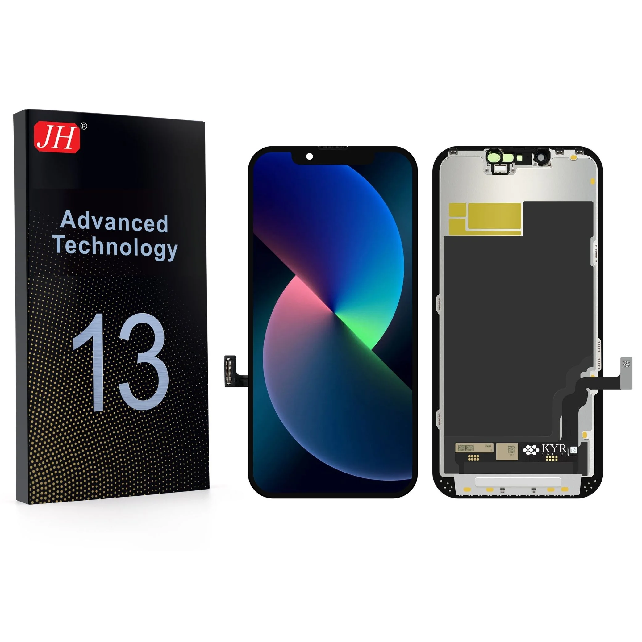 İphone 13 Ekran Dokunmatik A Plus Kalite Ürün Parlaklık 500+ Nit Yüksek Kalite Yan Sanayi
