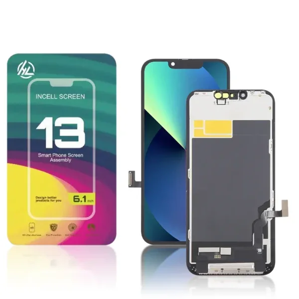 İphone 13 Ekran Dokunmatik A Plus Kalite Ürün Parlaklık 500+ Nit Yüksek Kalite Yan Sanayi
