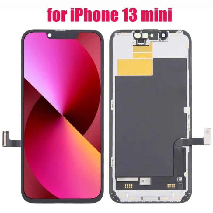 İphone 13 Mini Ekran Dokunmatik A Plus Kalite Ürün Parlaklık 500+ Nit Yüksek Kalite Yan Sanayi