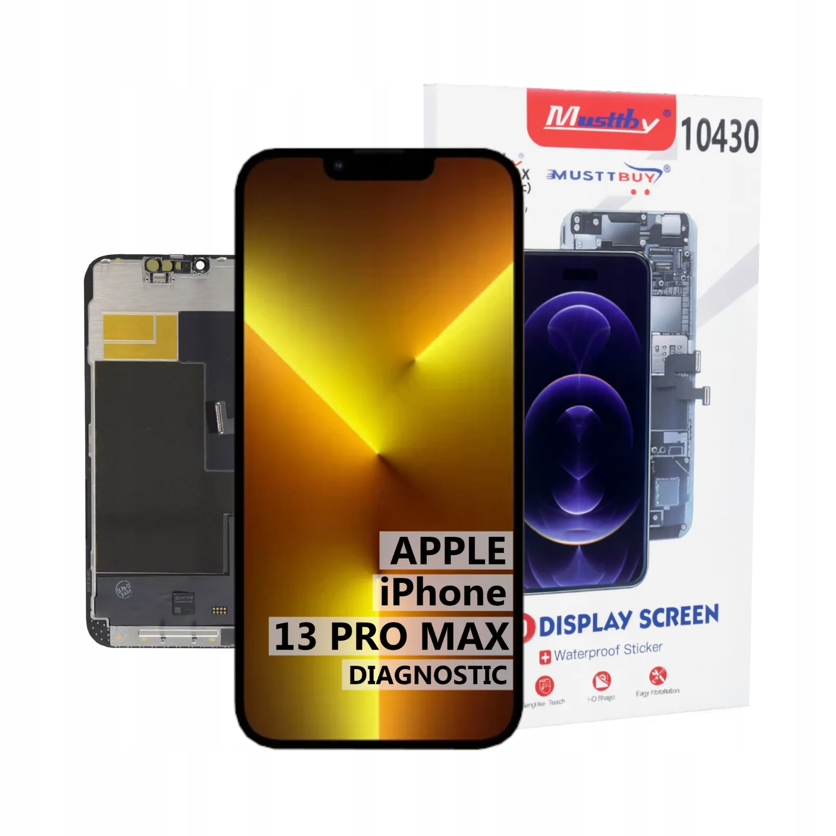 İphone 13 Pro Max Ekran Dokunmatik SOFT OLED Kalite Ekran Parlaklık 900+ Nit Premium Kalite
