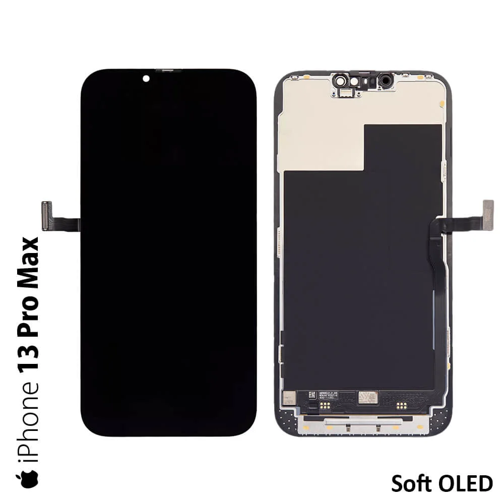 İphone 13 Pro Max Ekran Dokunmatik SOFT OLED Kalite Ekran Parlaklık 900+ Nit Premium Kalite