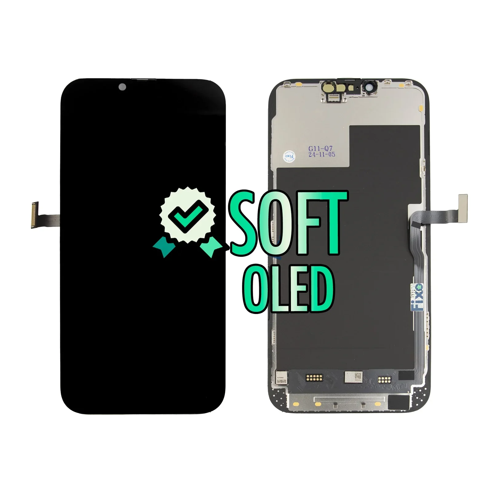 İphone 13 Pro Max Ekran Dokunmatik SOFT OLED Kalite Ekran Parlaklık 900+ Nit Premium Kalite