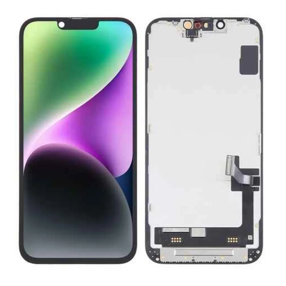 İphone 14 Ekran Dokunmatik A Plus Kalite Ürün Parlaklık 500+ Nit Yüksek Kalite Yan Sanayi