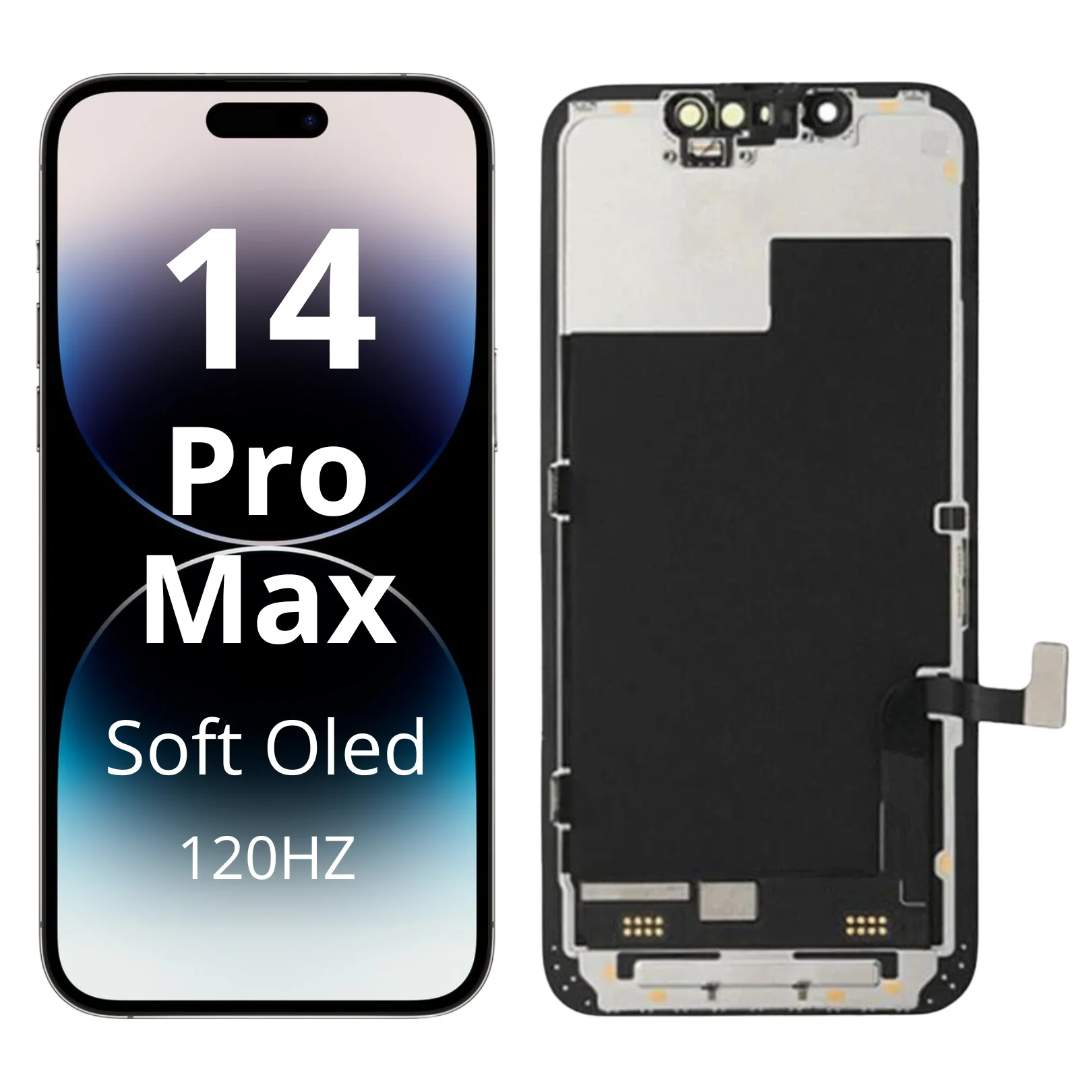 İphone 14 Ekran Dokunmatik SOFT OLED Kalite Ekran Parlaklık 900+ Nit Premium Kalite