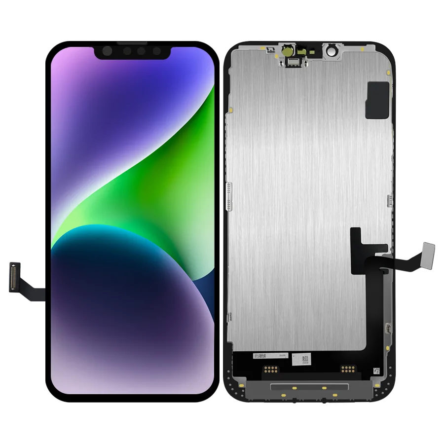 İphone 14 Plus Ekran Dokunmatik A Plus Kalite Ürün Parlaklık 500+ Nit Yüksek Kalite Yan Sanayi