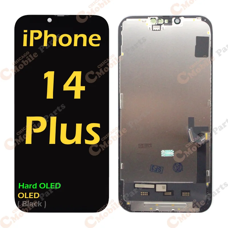 İphone 14 Plus Ekran Dokunmatik HARD OLED Parlaklık 700+ Nit Yüksek Kalite Yan Sanayi