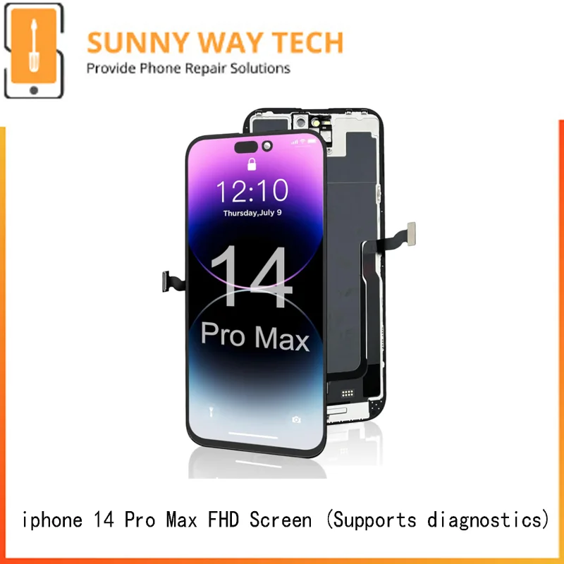 İphone 14 Pro Max Ekran Dokunmatik FHD Parlaklık 900+ Nit Premium Kalite