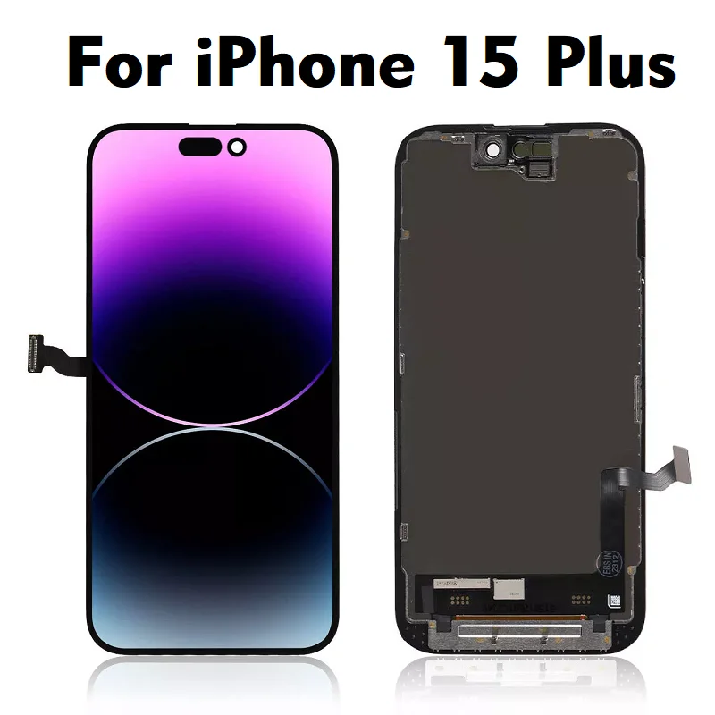İphone 15 Plus Ekran Dokunmatik A Plus Kalite Ürün Parlaklık 600+ Nit Yüksek Kalite Yan Sanayi