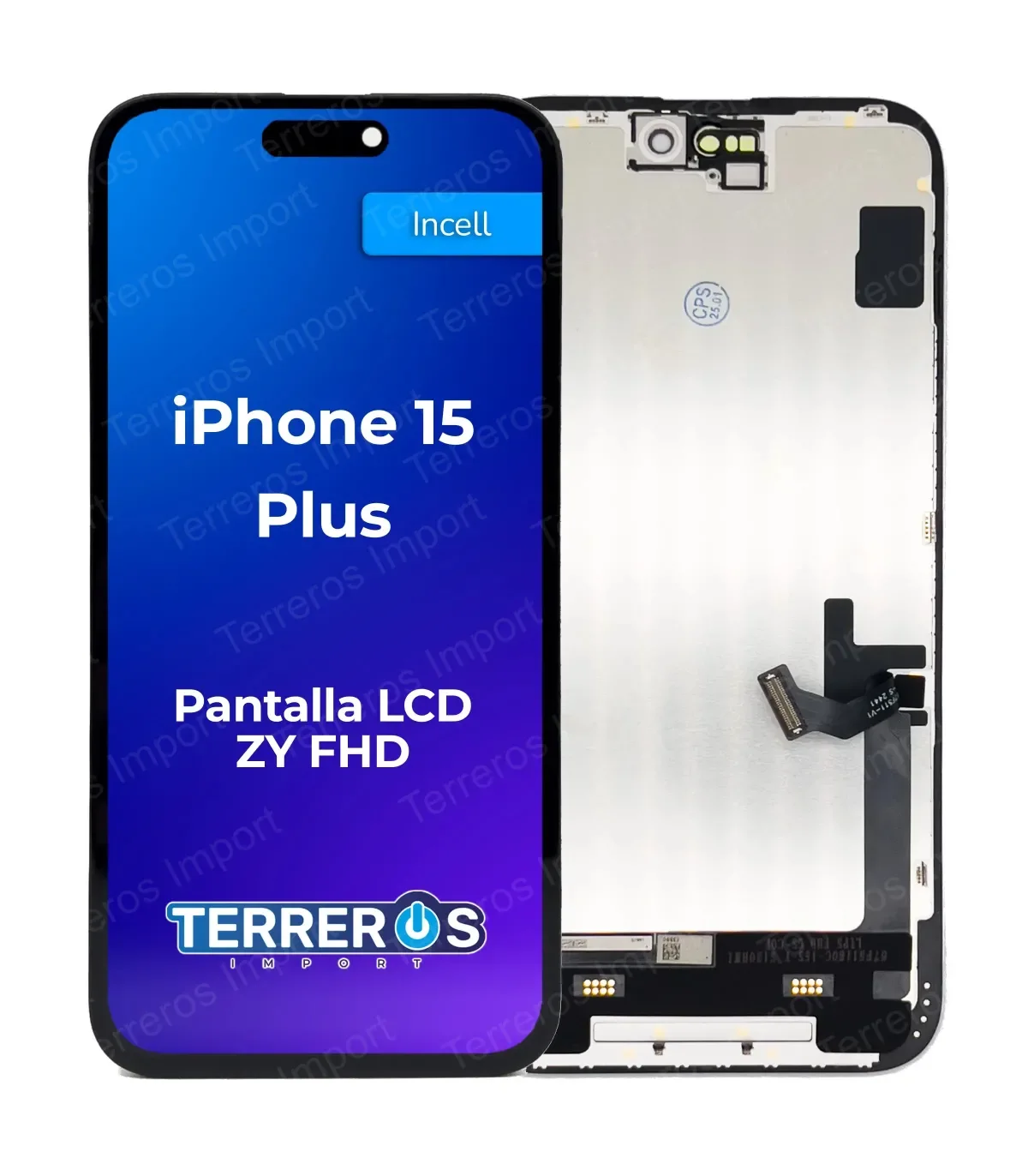 İphone 15 Plus Ekran Dokunmatik DİAGNOS FHD Parlaklık 700+ Nit Yüksek Kalite Yan Sanayi