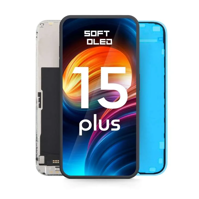İphone 15 Plus Ekran Dokunmatik SOFT OLED Kalite Ekran Parlaklık 900+ Nit Premium Kalite