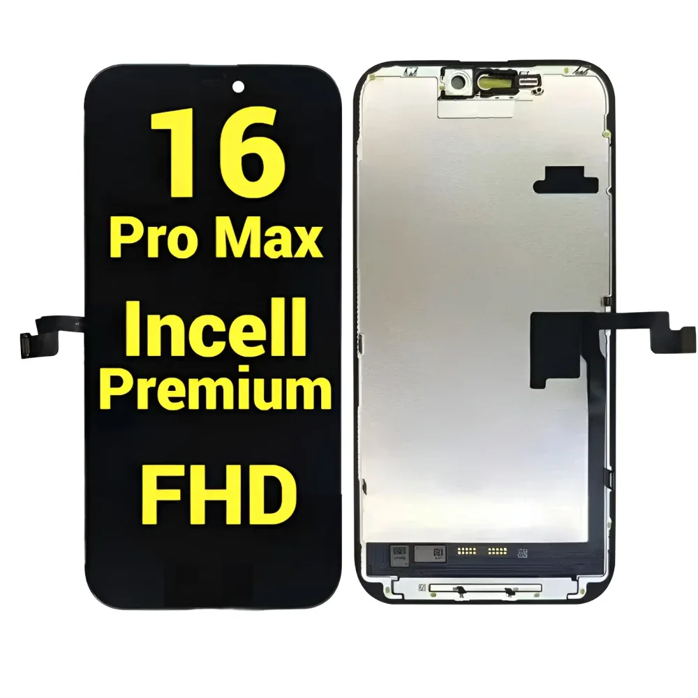 İphone 16 Pro Ekran Dokunmatik DİAGNOS FHD Parlaklık 700+ Nit Yüksek Kalite Yan Sanayi