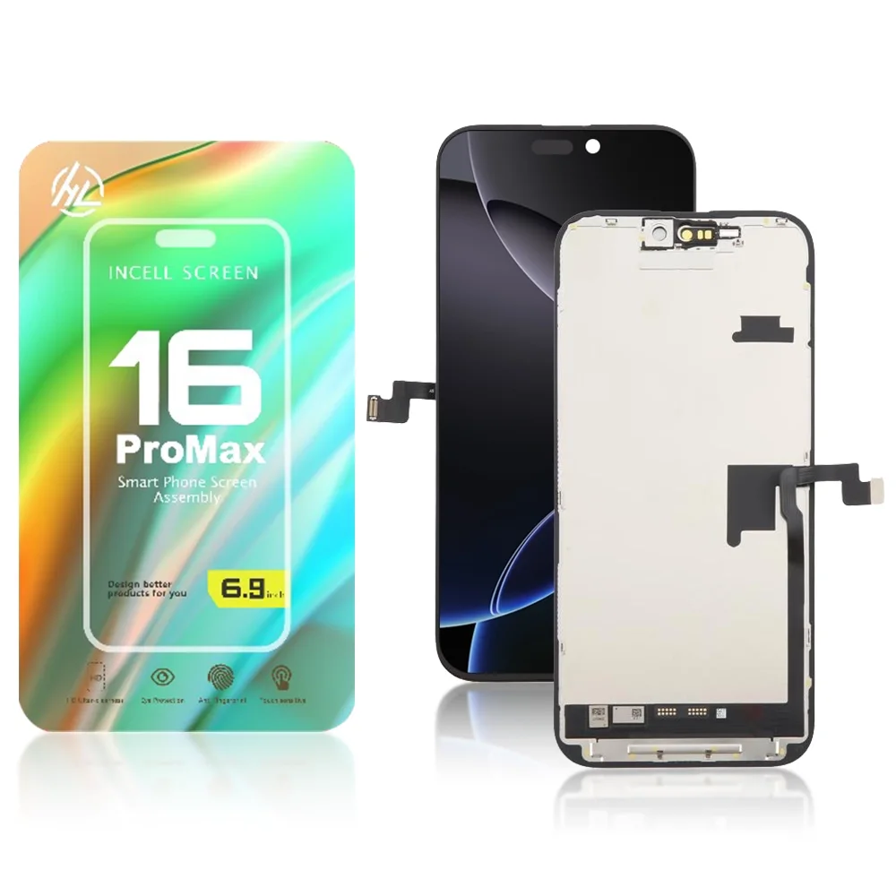 İphone 16 Pro Max Ekran Dokunmatik A Plus Kalite Ürün Parlaklık 600+ Nit Yüksek Kalite Yan Sanayi