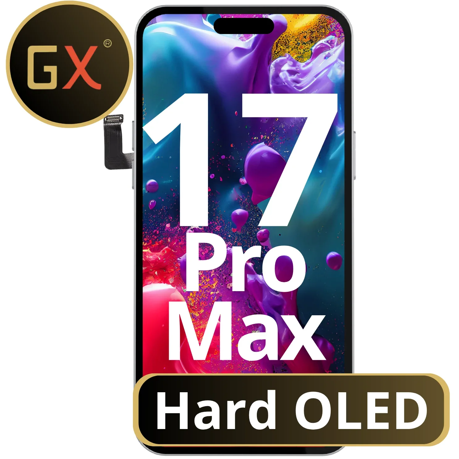 İphone 17 Pro Ekran Dokunmatik HARD OLED Parlaklık 900+ Nit Premium Kalite