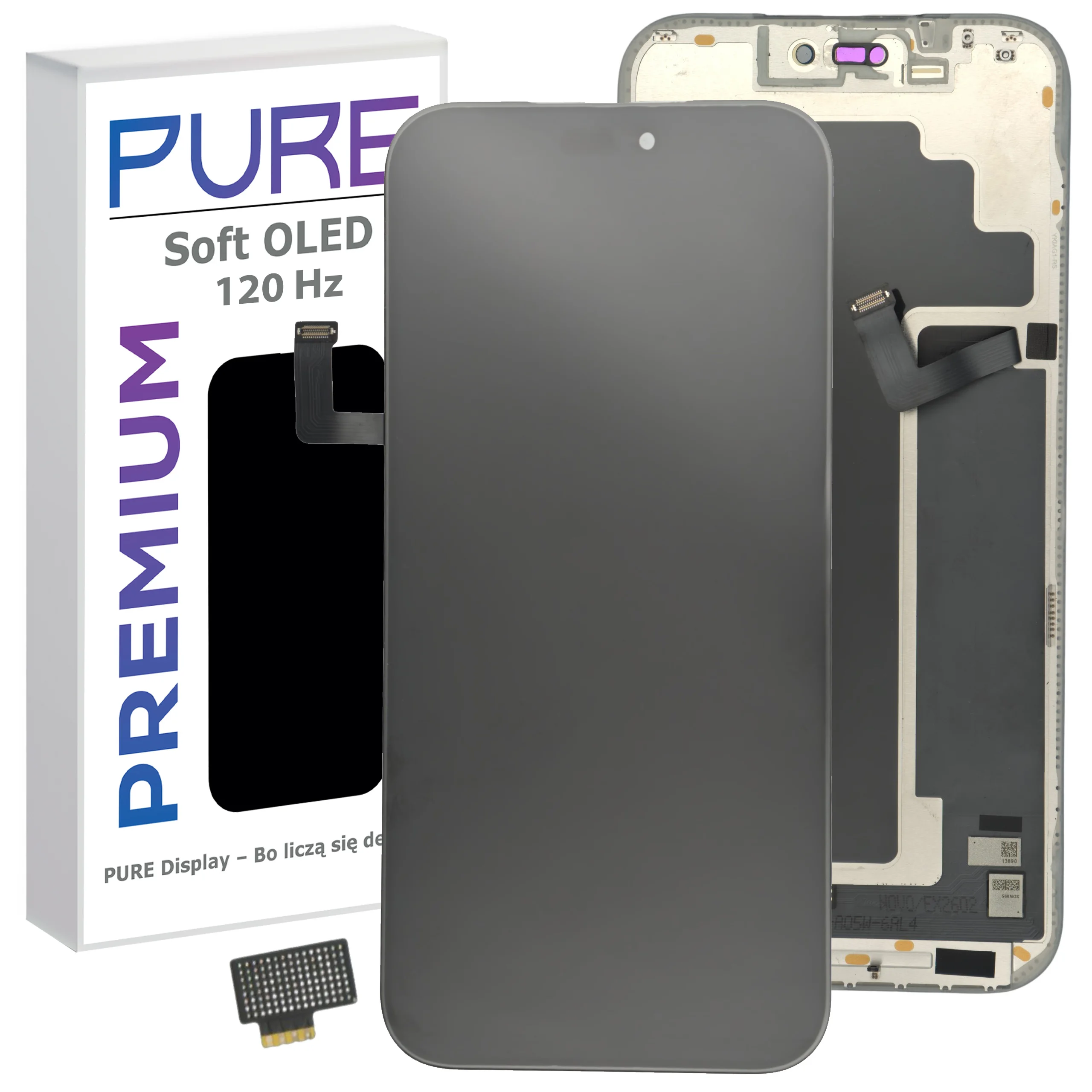 İphone 17 Pro Max Ekran Dokunmatik SOFT OLED Kalite Ekran Parlaklık 900+ Nit Premium Kalite