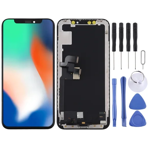 İphone X Ekran Dokunmatik HARD OLED Parlaklık 600+ Nit Yüksek Kalite Yan Sanayi