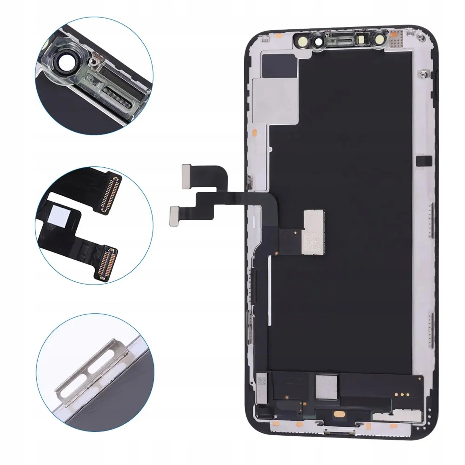 İphone X Ekran Dokunmatik HARD OLED Parlaklık 600+ Nit Yüksek Kalite Yan Sanayi