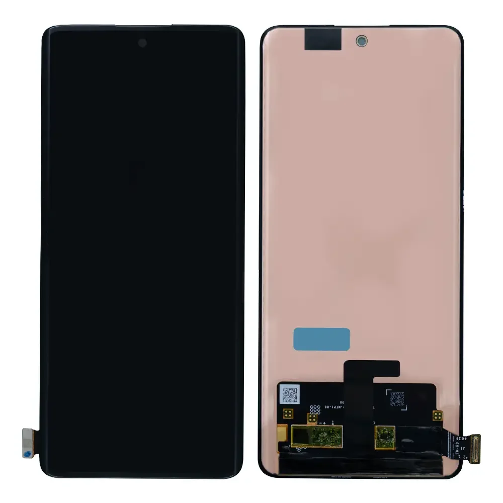 Realme 11 Pro Çıtalı Ekran Dokunmatik Siyah SOFT OLED Kalite Ekran