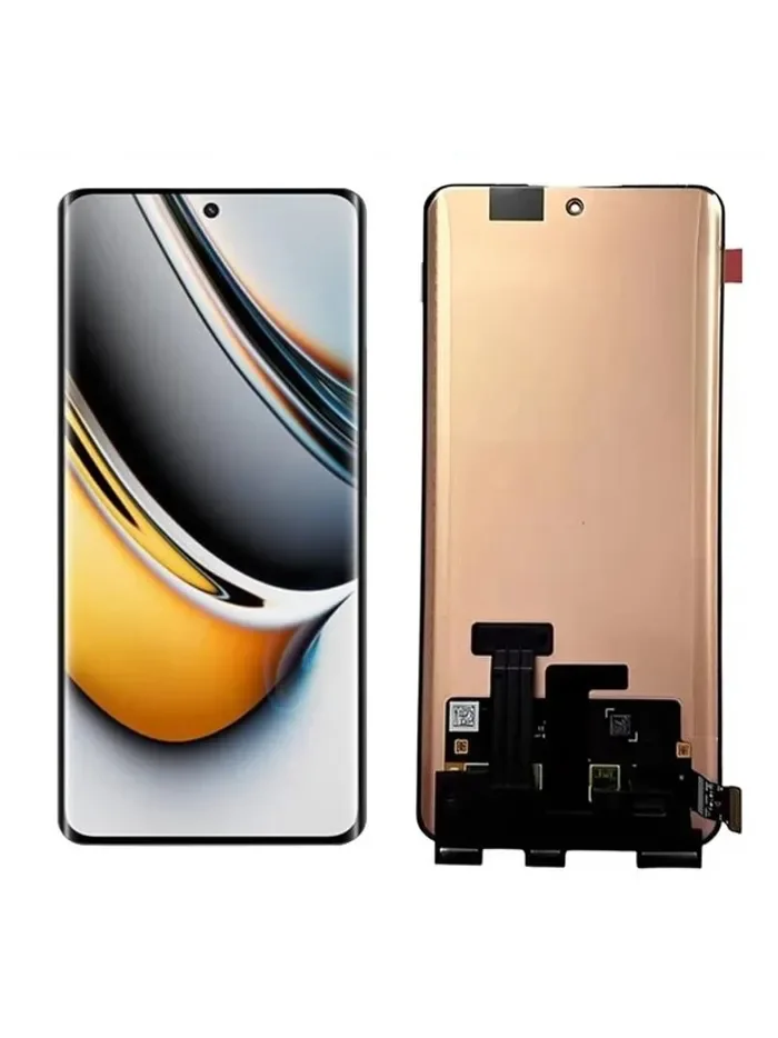 Realme 11 Pro Çıtalı Ekran Dokunmatik Yesil SOFT OLED Kalite Ekran
