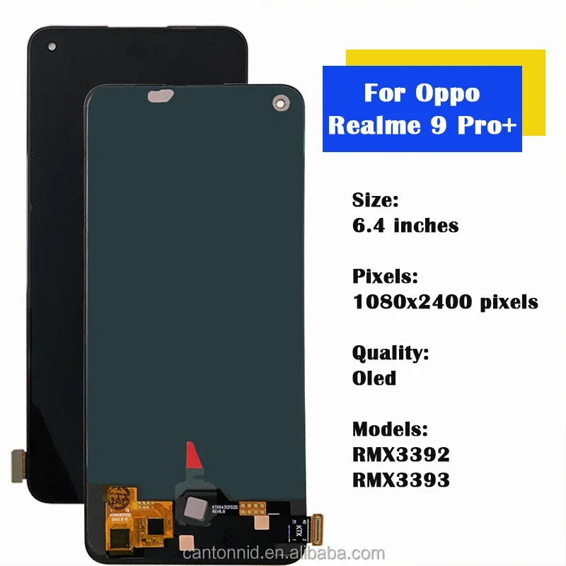Realme Reno 9 Pro Ekran Dokunmatik SOFT OLED Kalite Ekran Çıtasız (Çerçevesiz)