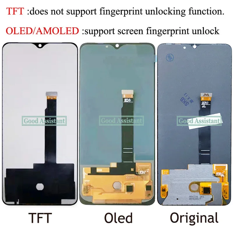Realme Reno Ace Ekran Dokunmatik OLED Çıtasız (Çerçevesiz)