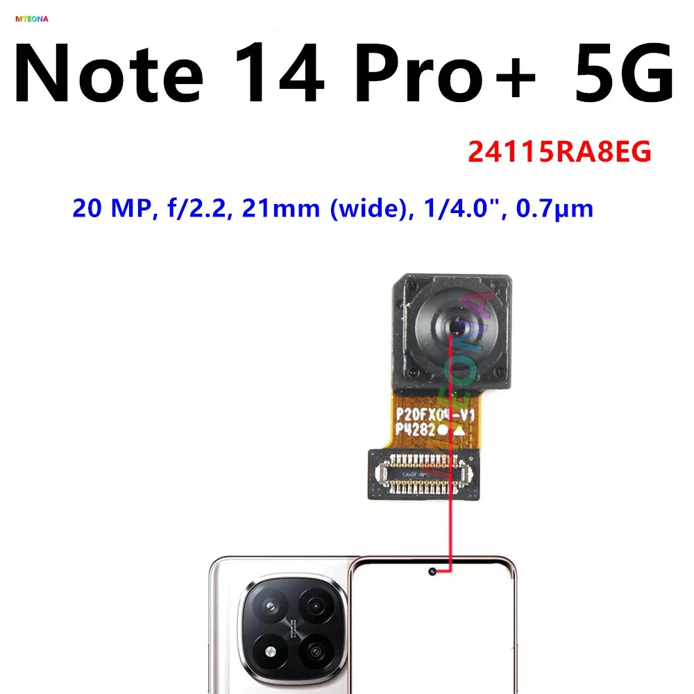 Redmi Note 14 Pro Plus 5G Ön Kamera Orijinal