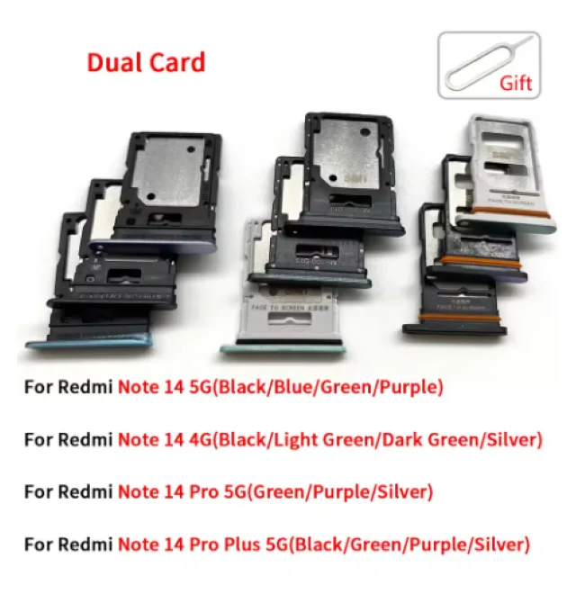 Redmi Note 14 Pro Plus 5G Sim Kart Tepsisi Mavi