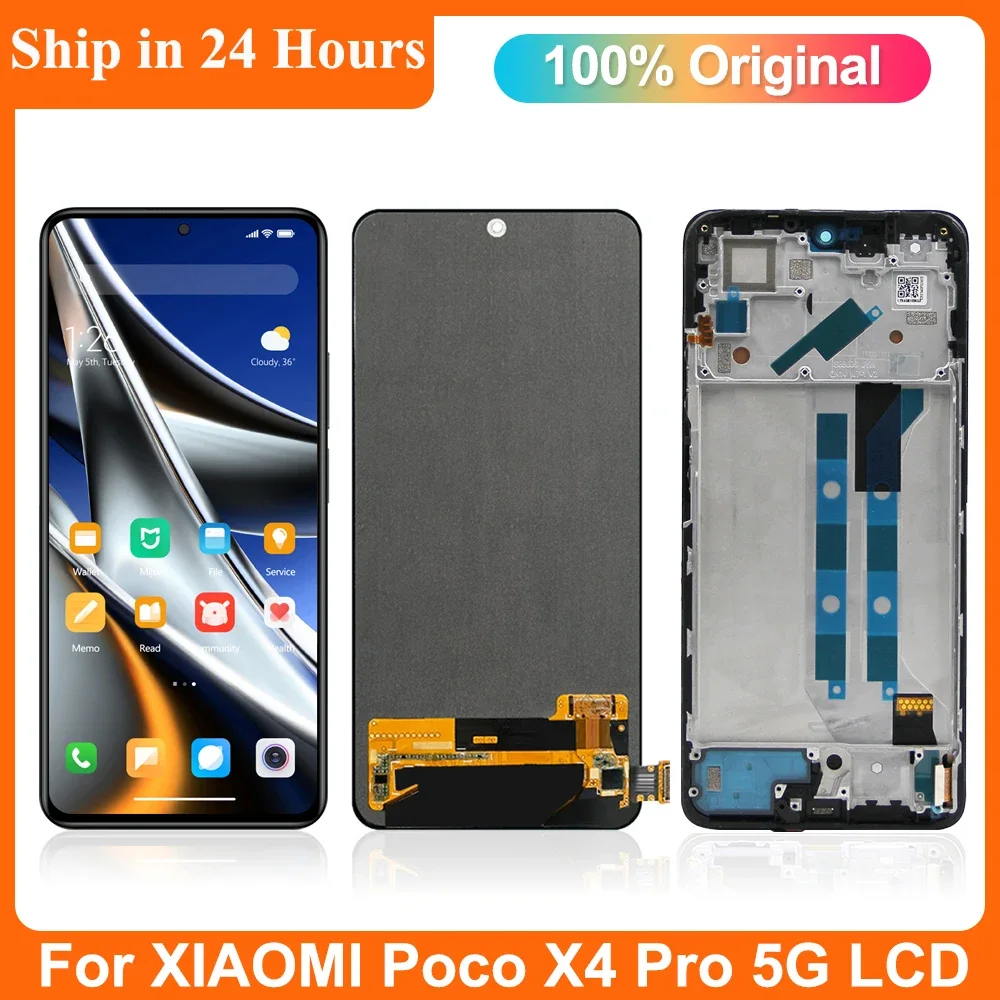 Xiaomi Poco X4 Pro Ekran Dokunmatik A Plus Kalite Ürün Çıtasız (Çerçevesiz)